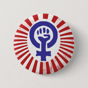 Frauensymbol Button
