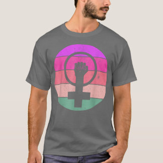 Frauensymbol Frauengleichheit Frauen oben Weiblich T-Shirt