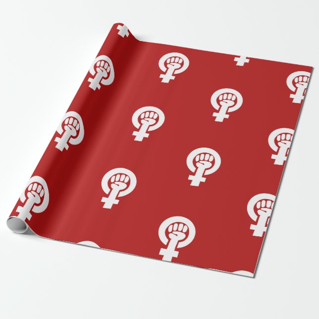 Frauensymbol Geschenkpapier (Ungerollt)