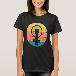 Frauensymbolen Frauengleichheit Frauen in Frauenfö T-Shirt