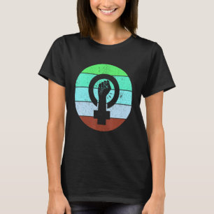 Frauensymbolische Gleichberechtigung - Femini T-Shirt