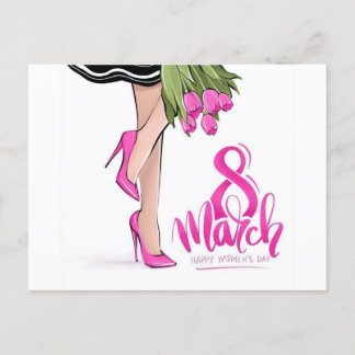 Frauentag Postkarte