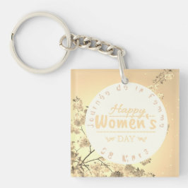Frauentag Schlüsselanhänger aus Acryl