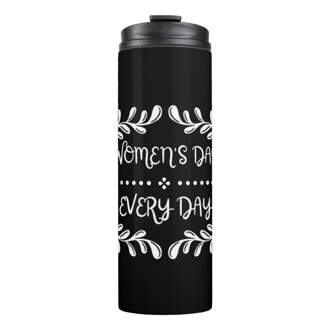 Frauentag Thermosbecher (Vorderseite)