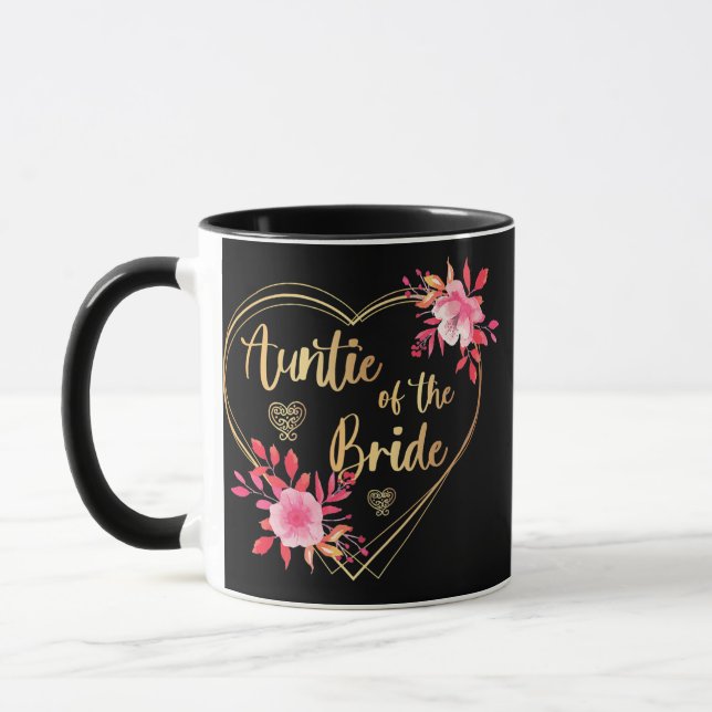 Frauentante des Brautparty Funny Tasse (Links)