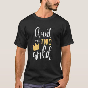 Frauentante von Two Wild 2. Geburtstag Party Thin T-Shirt