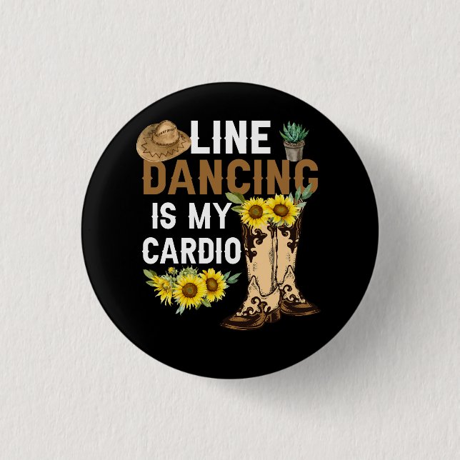 Frauentanz ist mein Cardio-Tänzerland Mu Button (Vorderseite)