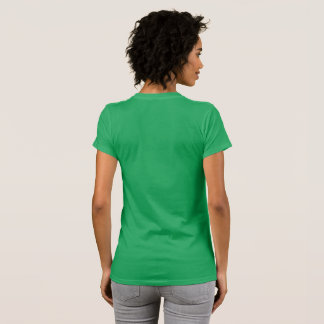 Frauenteam-Deb, Schlicht zurück T-Shirt