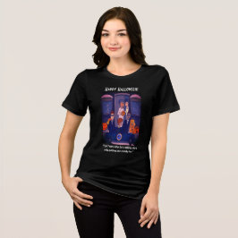 Frauentrick oder Frauenbehandlung Tri-Blend Shirt