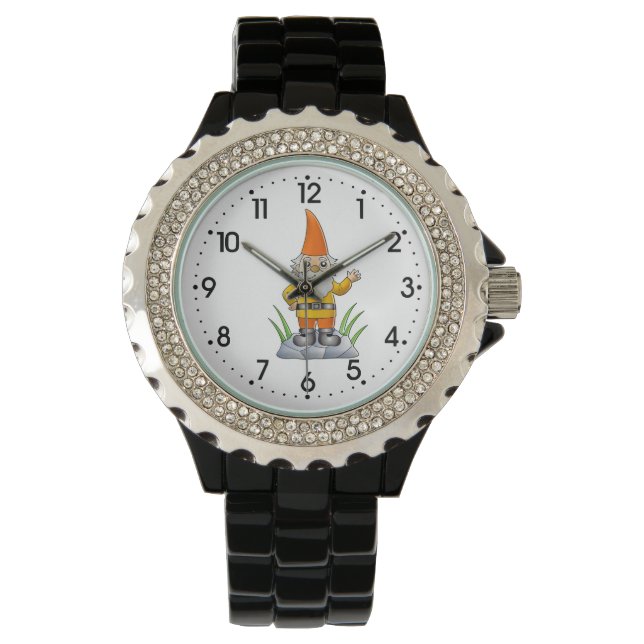 Frauenwache - Gnome Armbanduhr (Vorderseite)