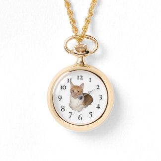 Frauenwache - Katze Armbanduhr