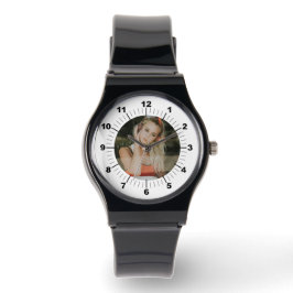 Frauenwache - Personalisierter Silikonstreifen Armbanduhr