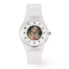 Frauenwache - Personalisierter Silikonstreifen Armbanduhr