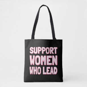 Frauenwahlen - Unterstützung von Frauen, die an de Tasche