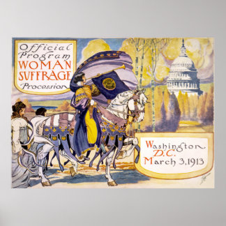 Frauenwahlkampf, Washington, D.C. Poster