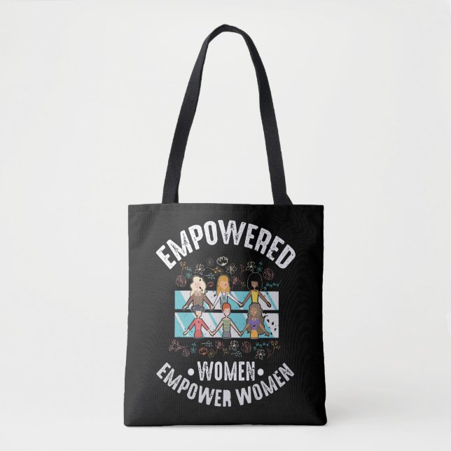 Frauenweiblichkeit als Inspirationsfeminismus Tasche (Vorderseite)