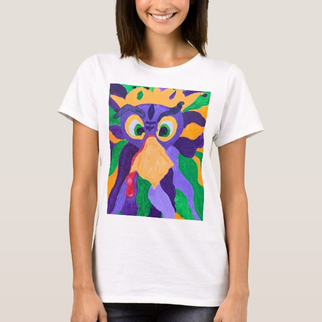 Frauenweißhemd T-Shirt (Vorderseite)