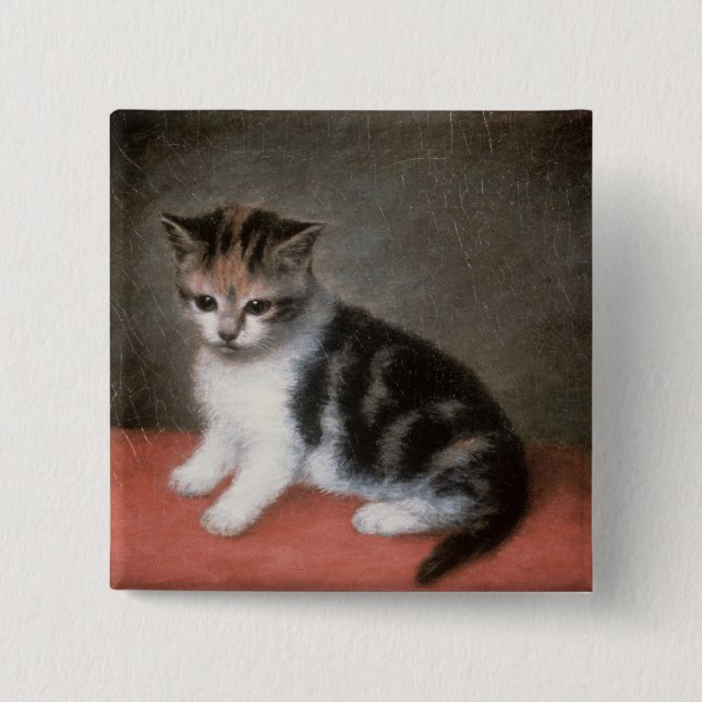Fräulein Ann Whites Kitten, 1790 George-Stubbs | Button (Vorderseite)