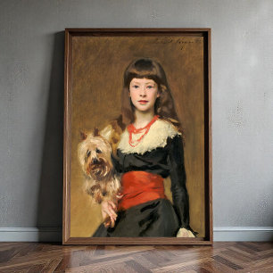 Fräulein Beatrice Townsend von John Singer Sargent Poster