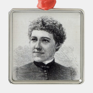 Fräulein Charlotte Robinson Ornament Aus Metall