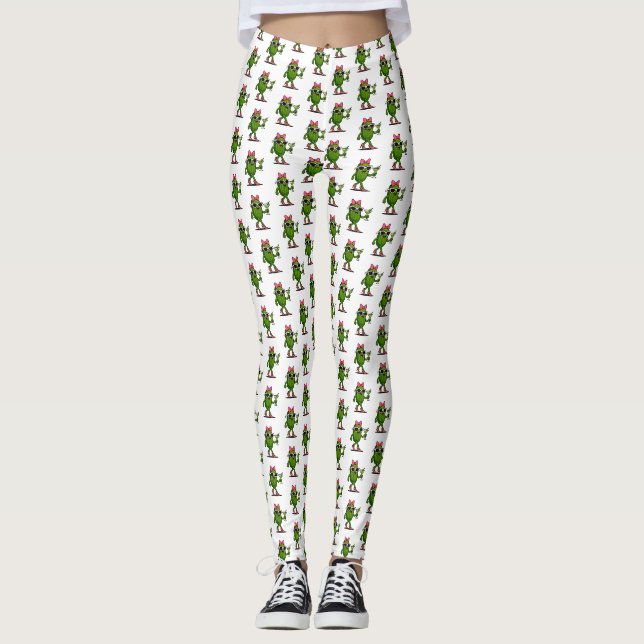 Fräulein Gurke Chic Leggings (Vorderseite)