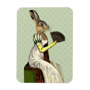 Fräulein Hare 2 Magnet