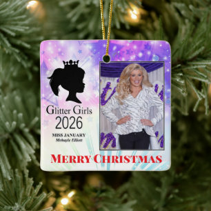 Fräulein Januar 2026 Keramik-Ornament Keramikornament