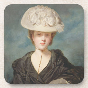 Fräulein Mary Hickey, 1770 (Öl auf Leinwand) Untersetzer