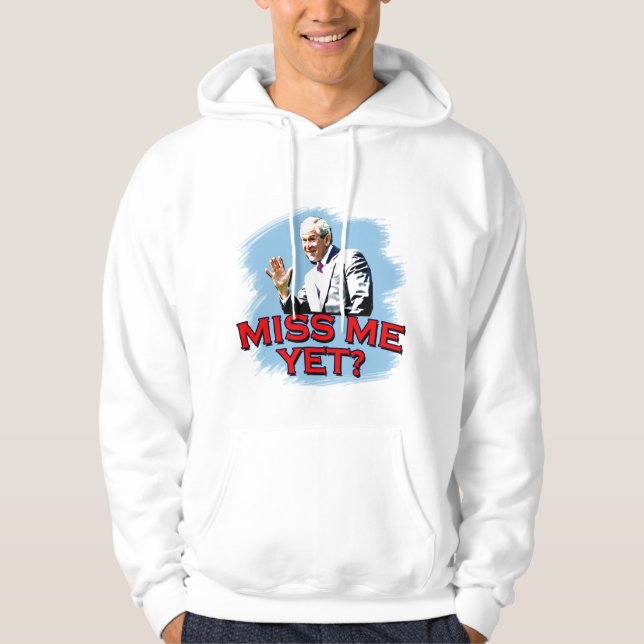 Fräulein Me Yet? T-Shirt Georges W Bush Hoodie (Vorderseite)