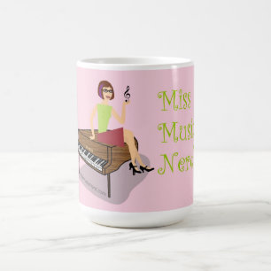 Fräulein Music Nerd Mug Kaffeetasse