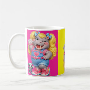 Fräulein Nilpferd Kaffeetasse