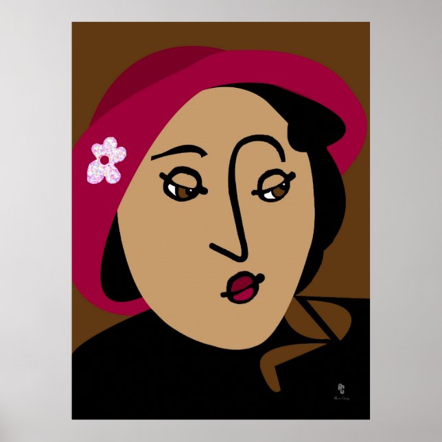 Fräulein Poster (Vorne)