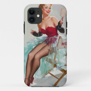 Fräulein Sylvania Pin-Up Mädchen iPhone 11 Hülle