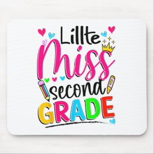 Fräulein Zweite Klasse Zurück zur Schule Zweite Kl Mousepad