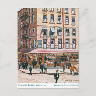Fraunce's Tavern Postkarte