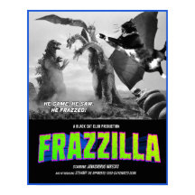 Frazzilla contre le Skink à trois têtes ! Poster d