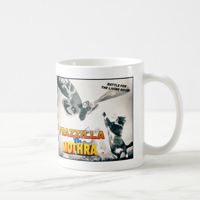 Frazzilla gegen Motten-Tasse Kaffeetasse (Rechts)