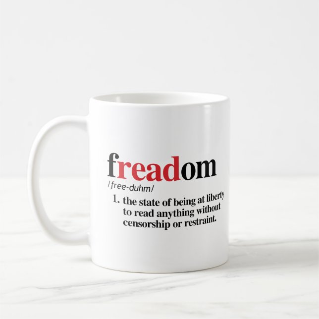 Freadom Definition Kaffeetasse (Links)