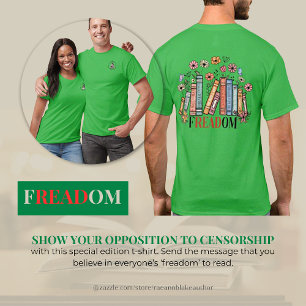 FREADOM "Freiheit zu lesen" Unisex T-Shirt