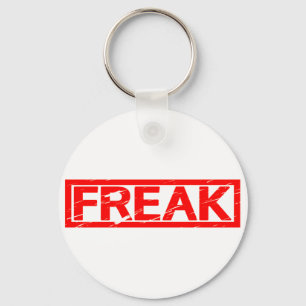 Freak Briefmarke Schlüsselanhänger