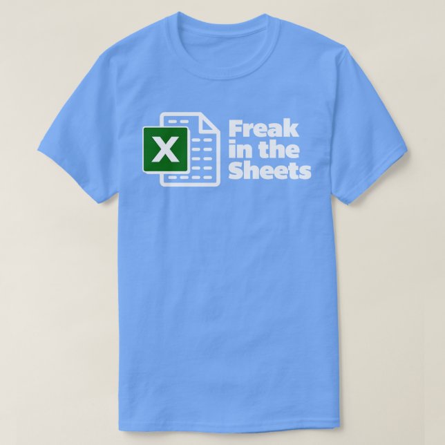 Freak im Sheets Green Design Button T-Shirt (Design vorne)