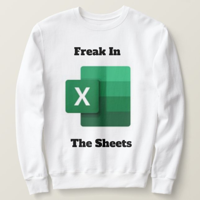 Freak in den Blättern Basic Sweatshirt (Design vorne)