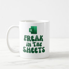 Freak in den Blättern Kaffeetasse