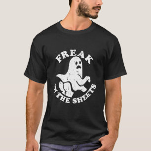 Freak in den Blättern lustiges Halloween Kostüm Re T-Shirt