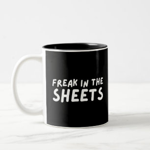 Freak in den Blättern Zweifarbige Tasse
