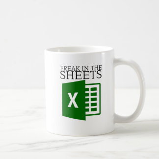 Freak in Excel-Sheets Kaffeetasse