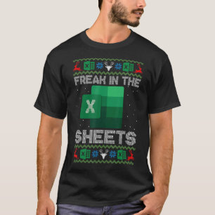 Freak in the Sheets Excel Uggg Christmas Sweater_1 T-Shirt