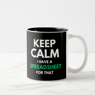 Freak in the Sheets - Funny Acountant Two-Tone Co Zweifarbige Tasse