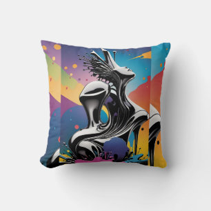 Freak Matching - Ken Gage Surreal Art Kissen