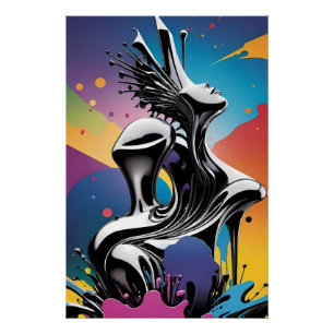 Freak Matching - Ken Gage Surreal Art Poster